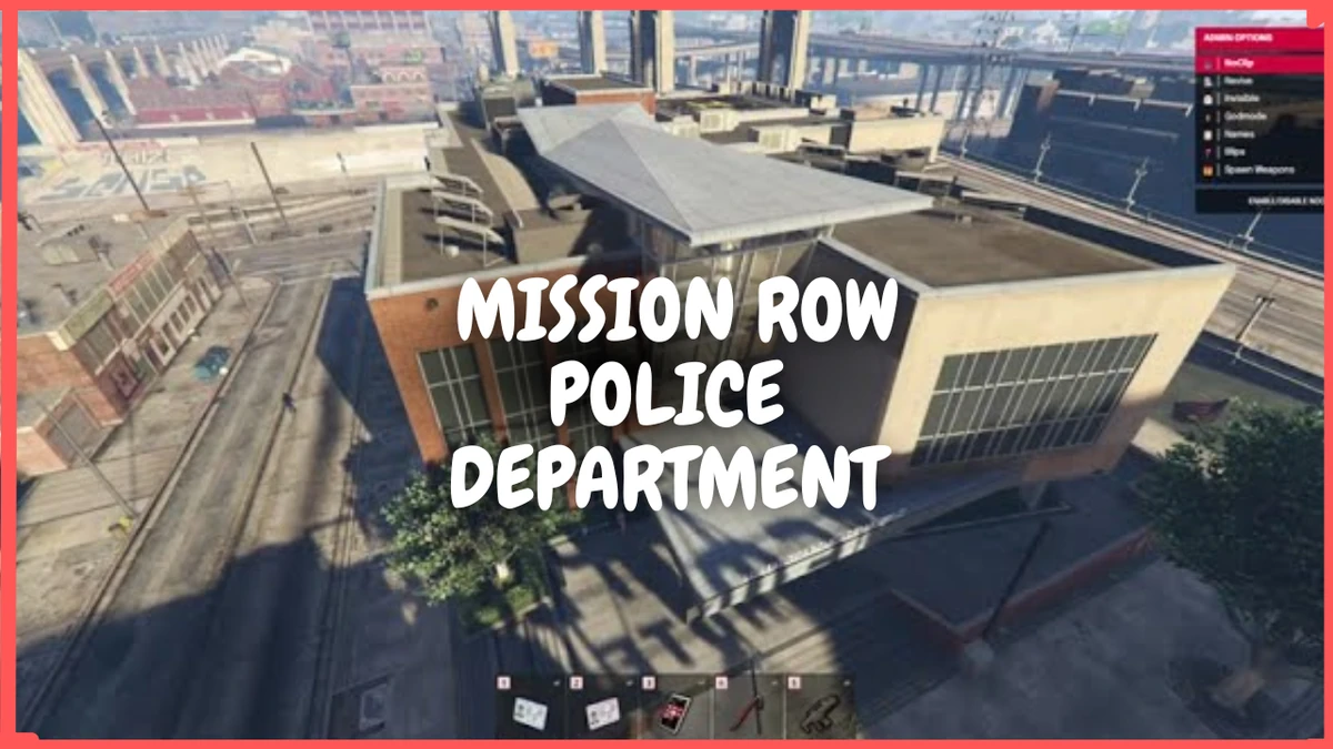 NoPixel 4.0 Mission Row Police Department MLO